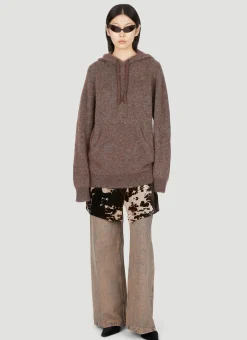 Hooded Mohair Sweater