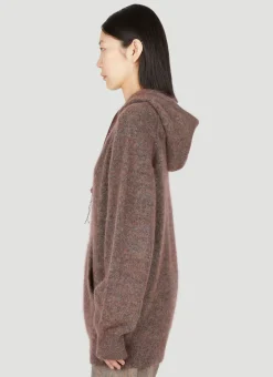 Hooded Mohair Sweater
