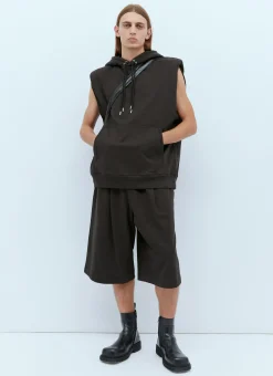 Hooded Sweatshirt Vest