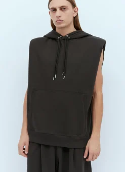 Hooded Sweatshirt Vest