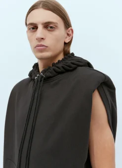Hooded Sweatshirt Vest