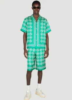 Horse Motif Shorts