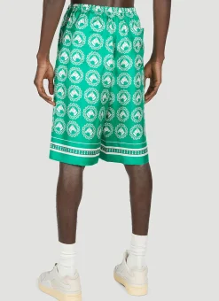Horse Motif Shorts