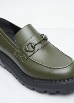Horsebit Leather Loafers