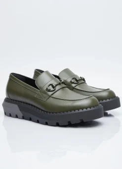 Horsebit Leather Loafers