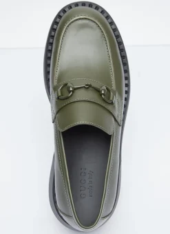 Horsebit Leather Loafers