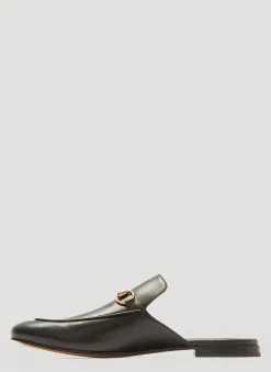 Horsebit Leather Slipper Shoes