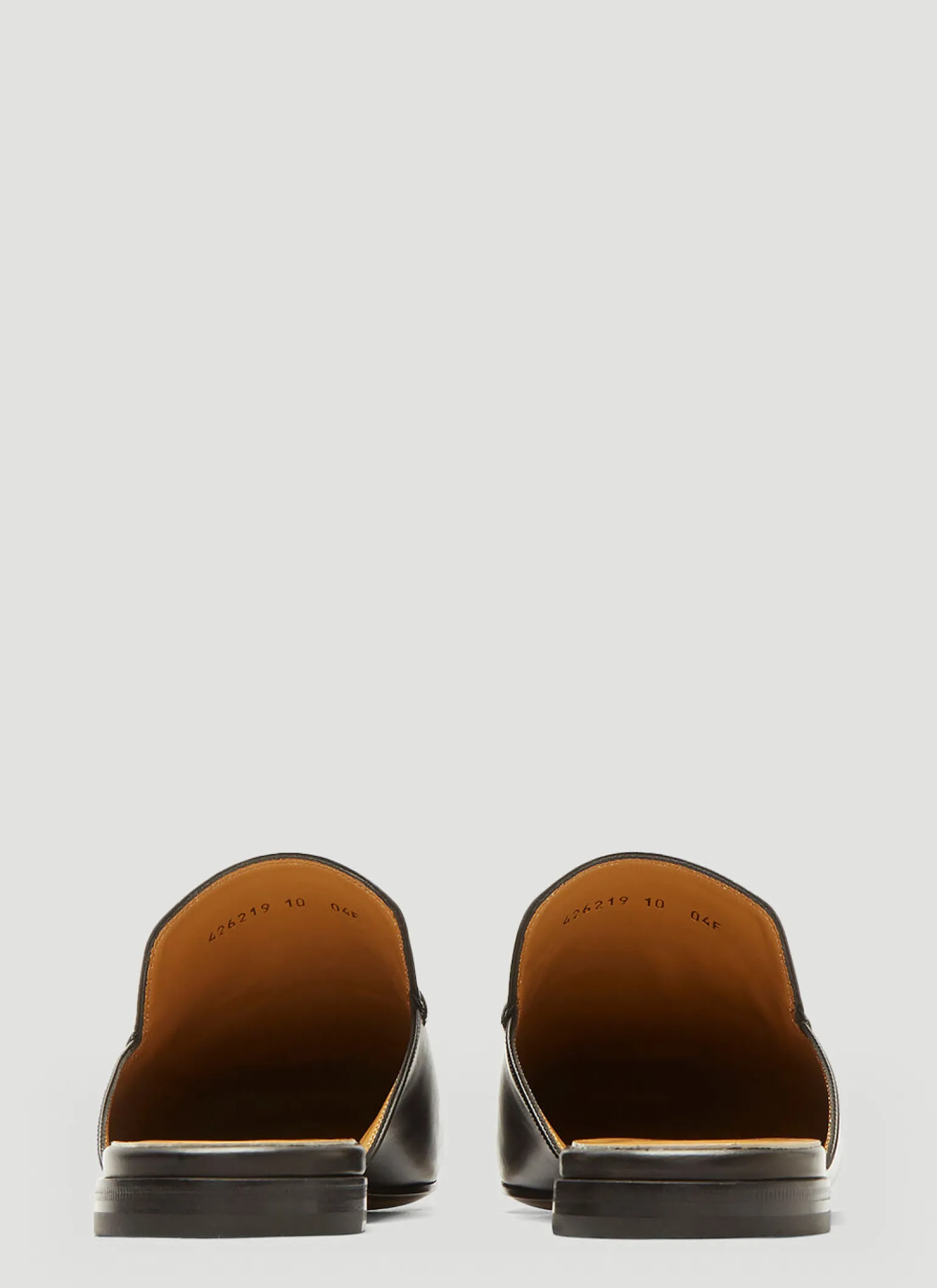 Horsebit Leather Slipper Shoes
