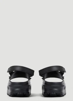 Horsebit Plaque Sandals