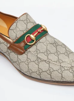 Horsebit Web Loafers