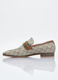 Horsebit Web Loafers