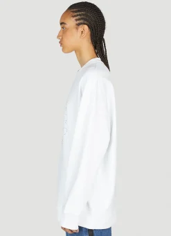 Hotfix Rhinestone Logo Sweatshirt