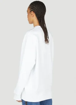 Hotfix Rhinestone Logo Sweatshirt
