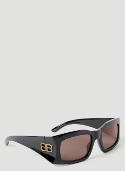 Hourglass Rectangle Sunglasses