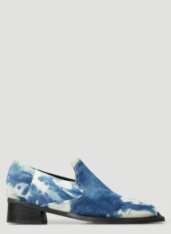 Howled Denim Loafers