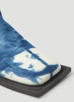 Howled Denim Loafers