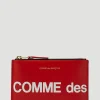 Huge Logo Print Pouch