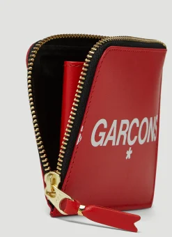 Huge Logo Zip Wallet