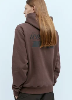 Ice'N Logo Print Hooded Sweatshirt
