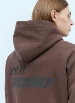 Ice'N Logo Print Hooded Sweatshirt