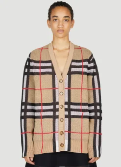 Iconic Check Jacquard Cardigan