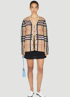 Iconic Check Jacquard Cardigan