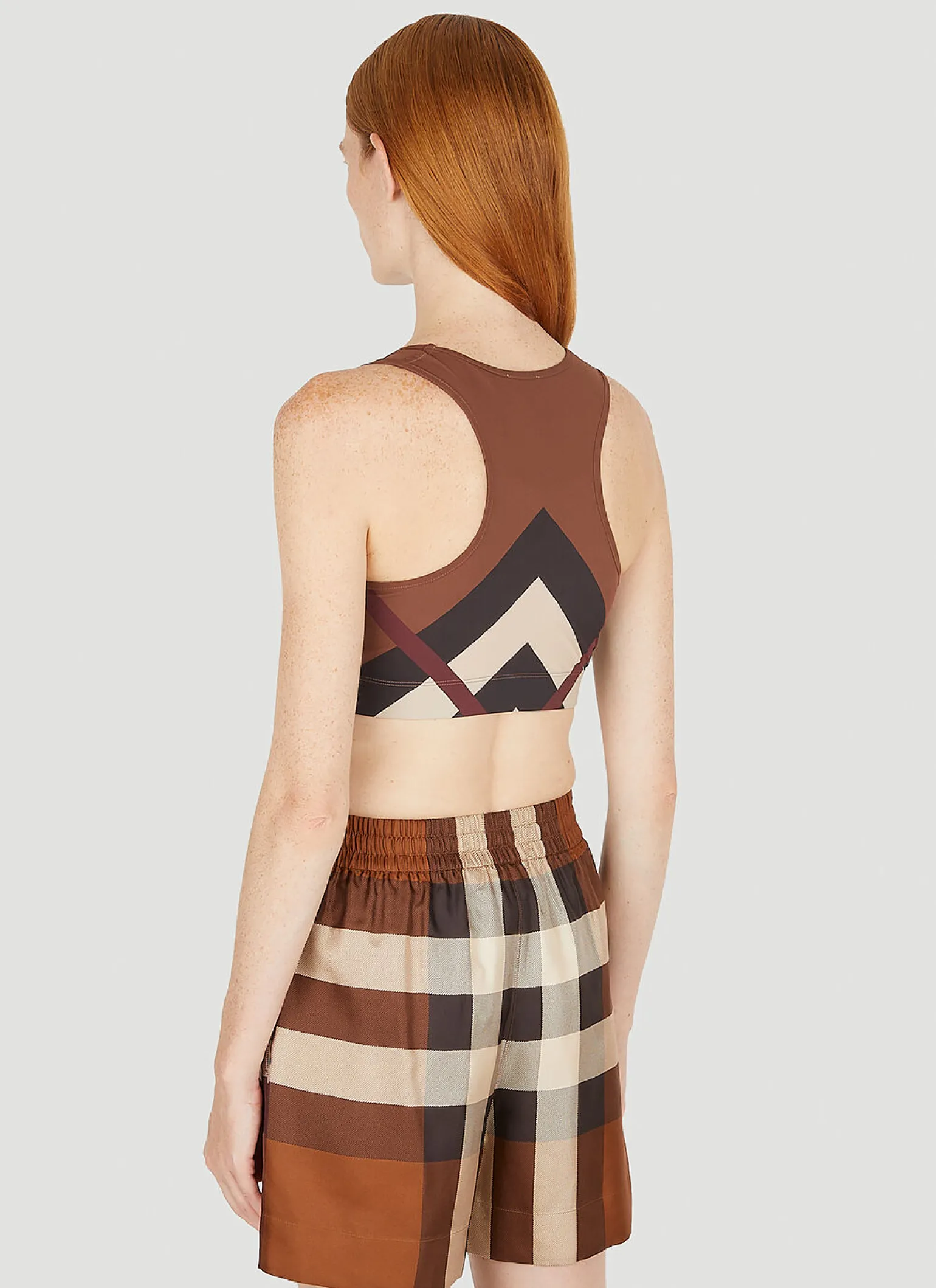 Immy Check Bra Top