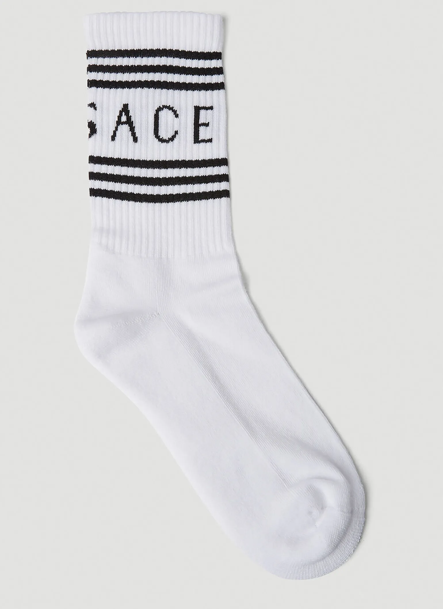 Intarsia Logo Socks