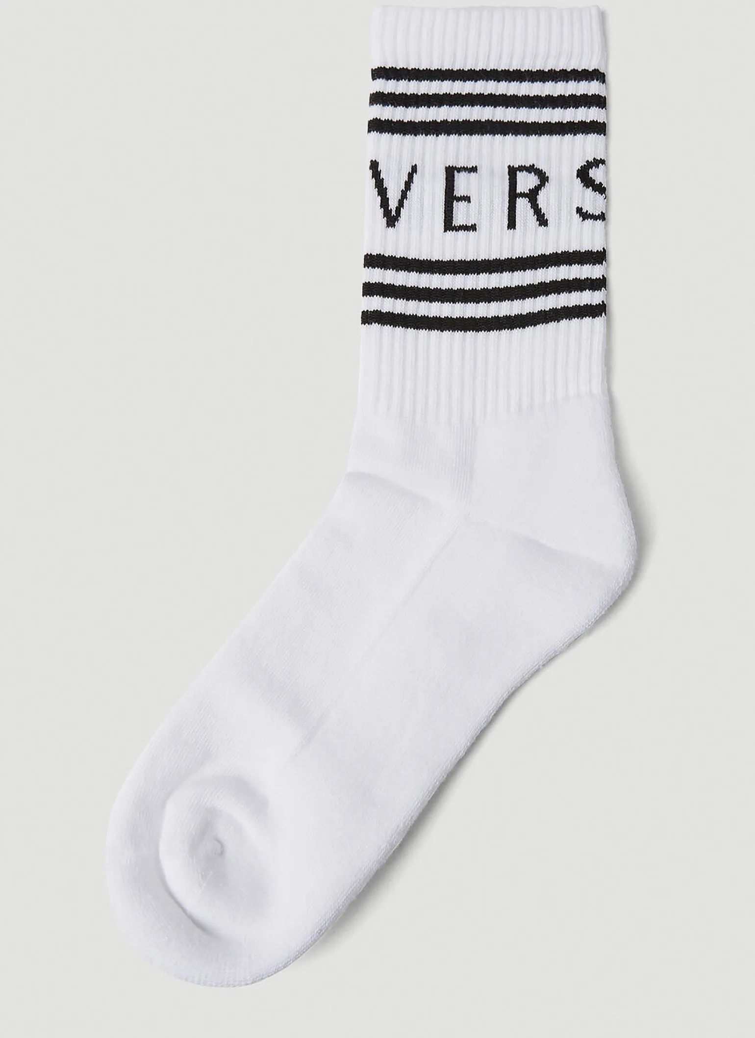 Intarsia Logo Socks