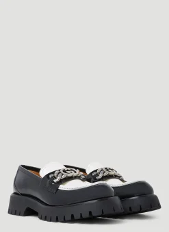 Interlocking G Chain Loafers