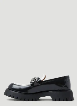 Interlocking G Chain Loafers