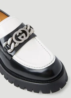 Interlocking G Chain Loafers