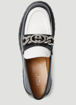 Interlocking G Chain Loafers