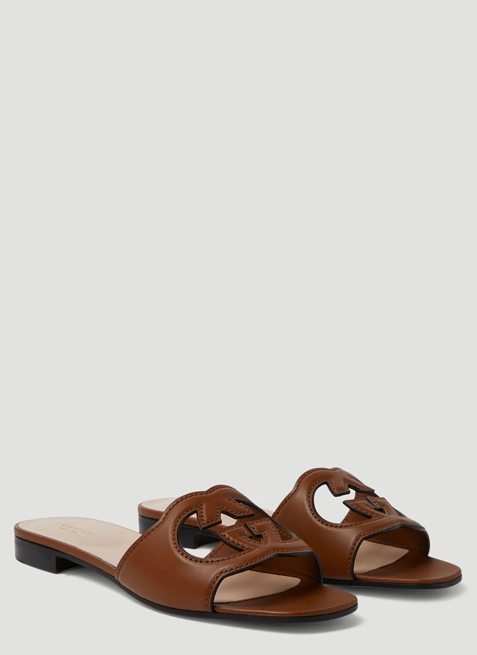 Interlocking G Cut-Out Sandals