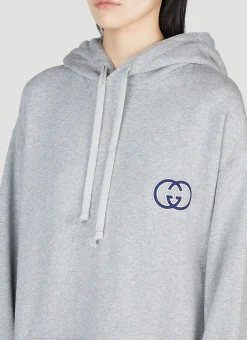 Interlocking G Oversized Hooded Sweatshirt