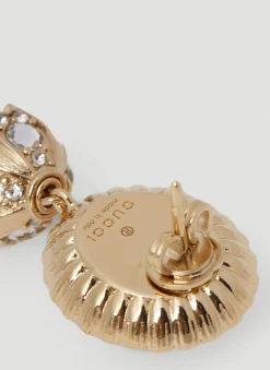 Interlocking G Pearl Earrings
