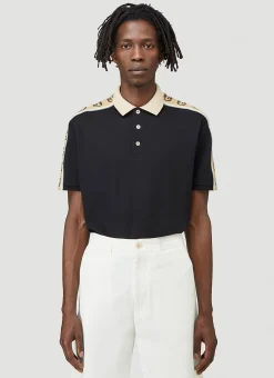 Interlocking G Stripe Polo Shirt