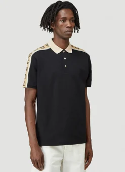 Interlocking G Stripe Polo Shirt