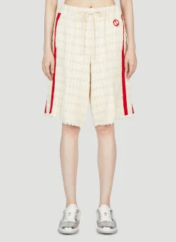 Interlocking G Tweed Bermuda Shorts