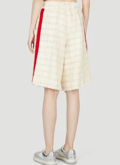 Interlocking G Tweed Bermuda Shorts