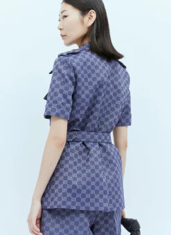 Interlocking Gg Canvas Mini Dress