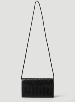 Intrecciato Wallet Shoulder Bag