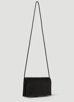 Intrecciato Wallet Shoulder Bag