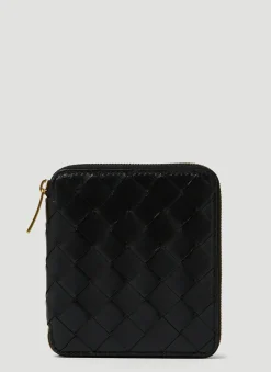 Intrecciato Zip Wallet