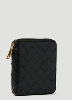 Intrecciato Zip Wallet