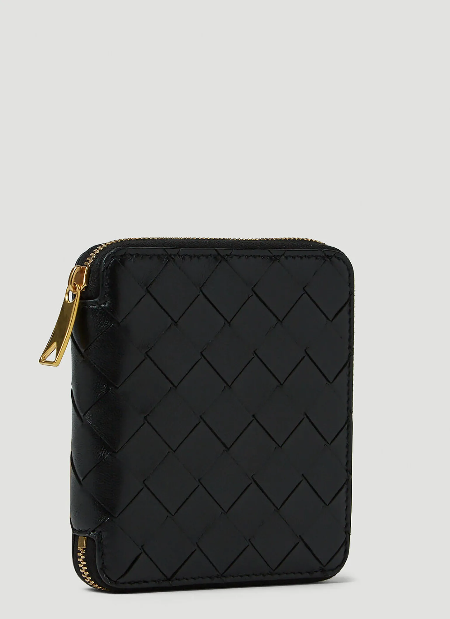 Intrecciato Zip Wallet