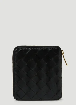 Intrecciato Zip Wallet