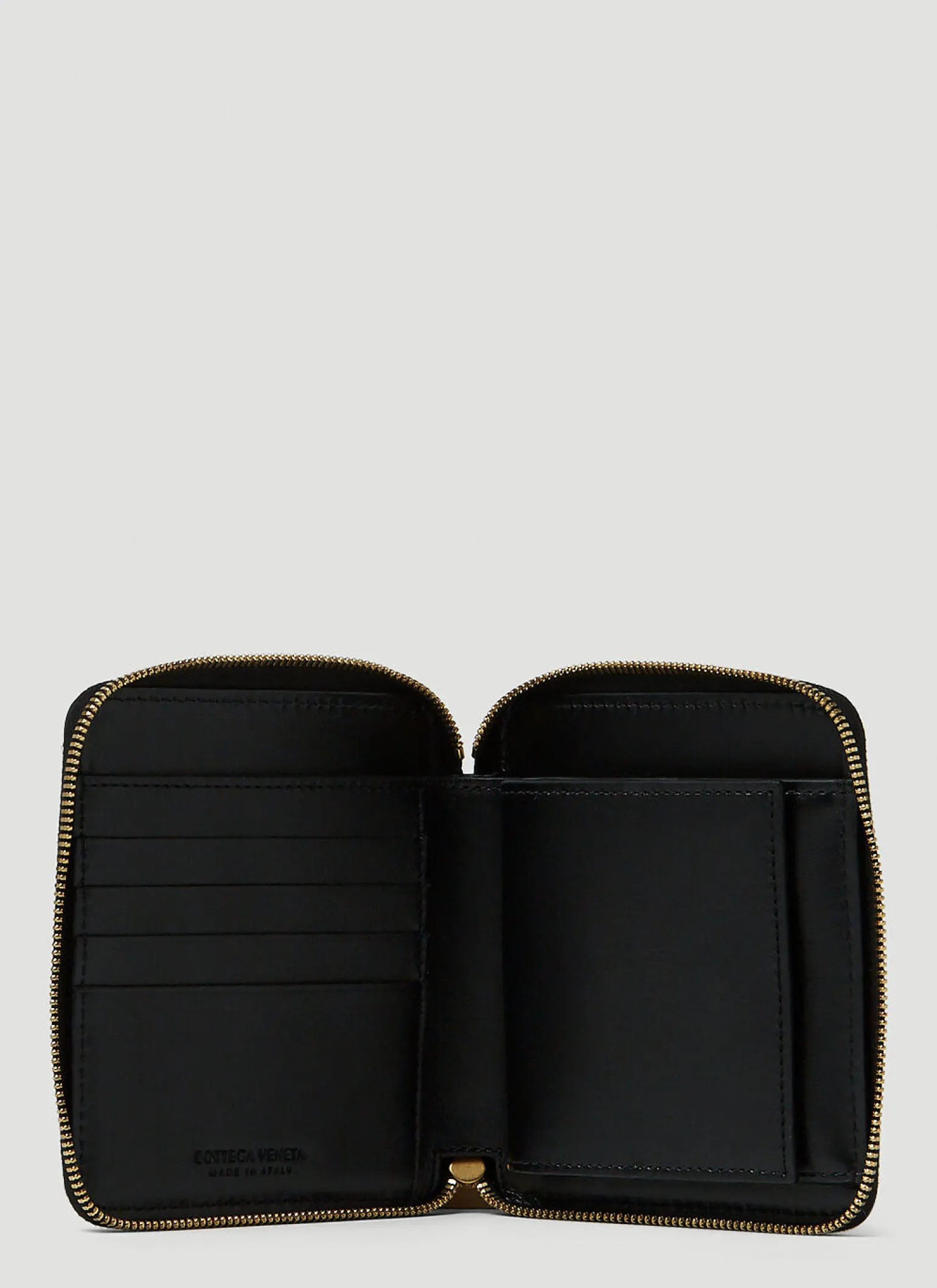 Intrecciato Zip Wallet