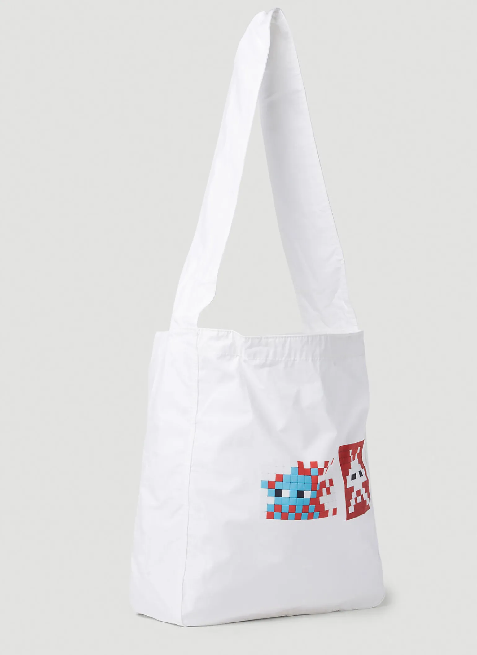 Invader Print Tote Bag