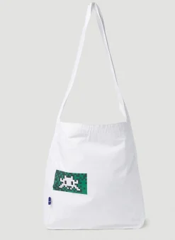 Invader Print Tote Bag